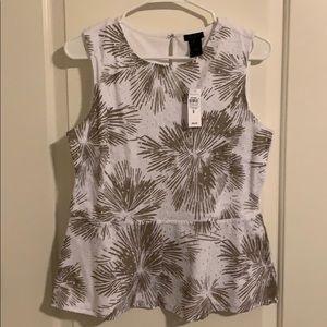 Ann Taylor sleeveless blouse